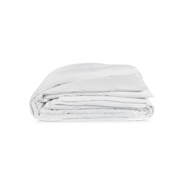 van morgen Overtrekset Glory Days - katoen satijn pure white