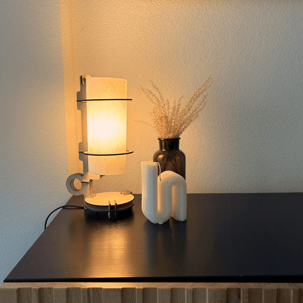 Van Tjalle En Jasper A(4) Tafellamp Naturel