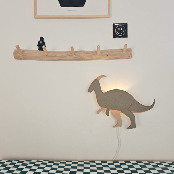 Van Tjalle En Jasper Dino Wandlamp Parasaurolophus