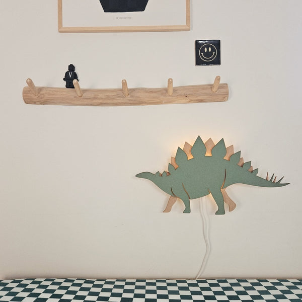 Van Tjalle En Jasper Dino Wandlamp Stegosaurus