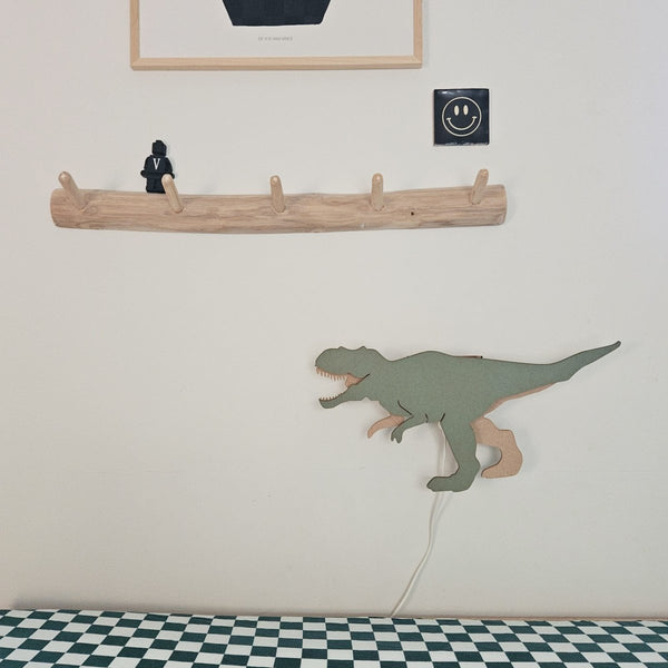 Van Tjalle En Jasper Dino Wandlamp T-rex