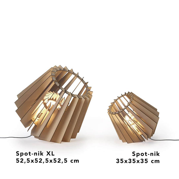 Van Tjalle En Jasper Spot-nik XL Vloerlamp Naturel