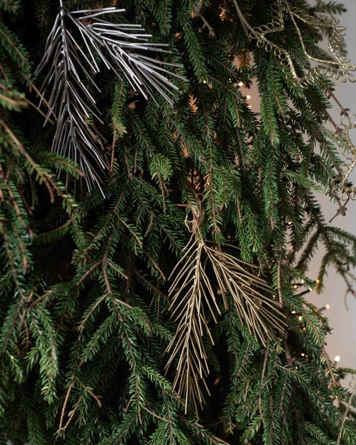 van verre Dennentak hanger goud