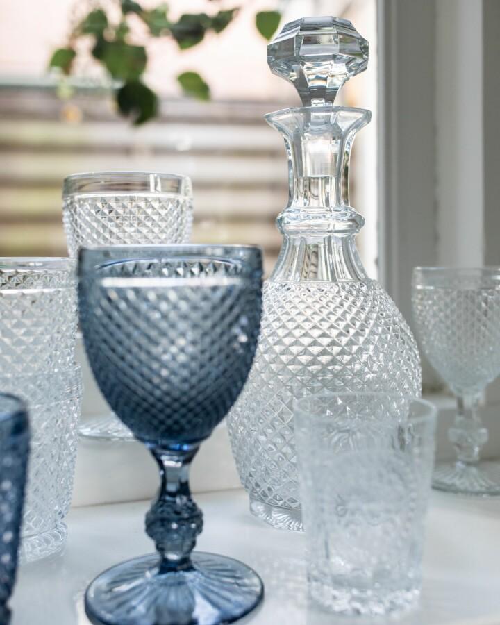van verre Diamond karaf transparant