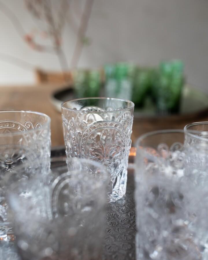 van verre Fiore di Firenze glas groot transparant