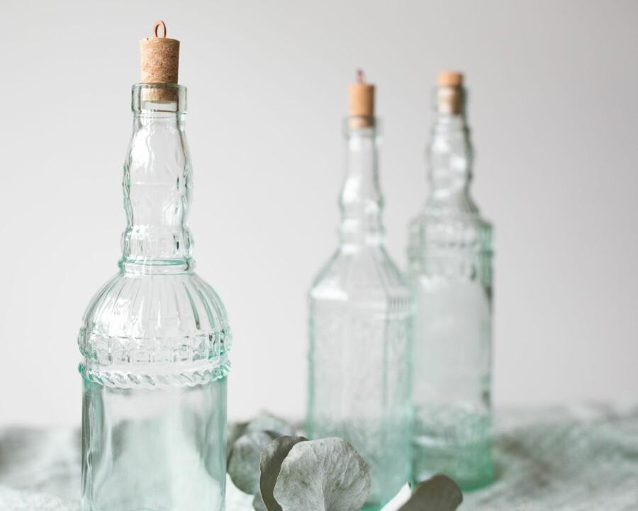 van verre Fles Assisi 72cl met kurk