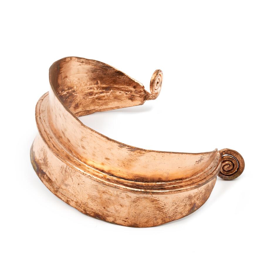 Van Verre Fulani Armband Koper