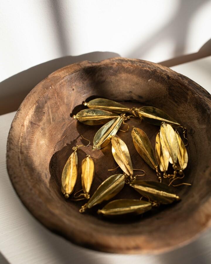 Van Verre Fulani Oorbellen Jump Short