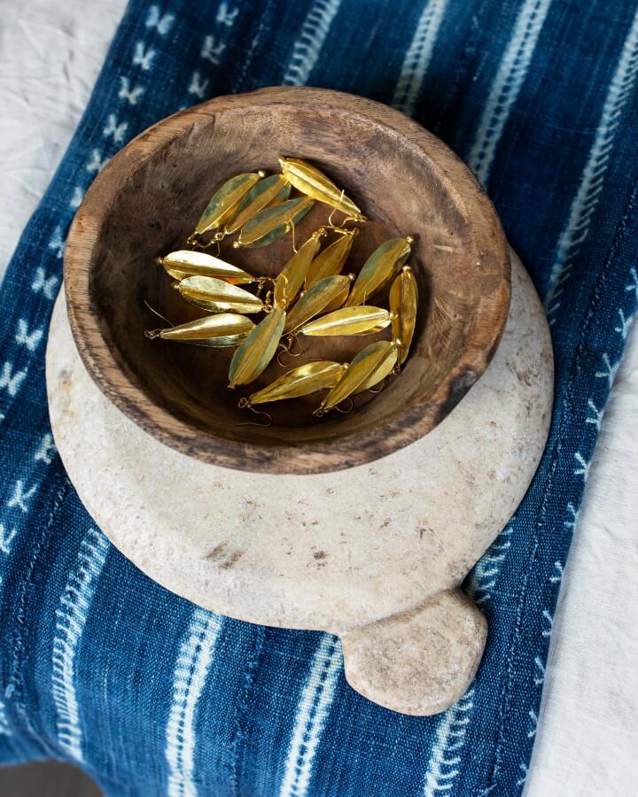 Van Verre Fulani Oorbellen Jump Short