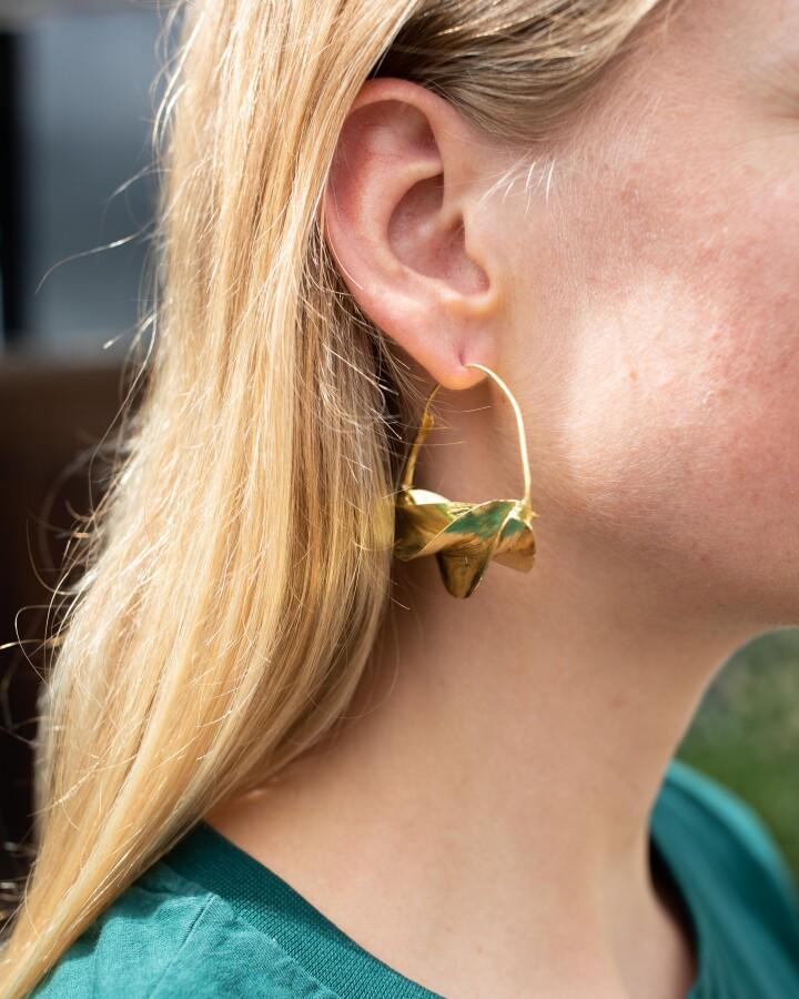 Van Verre Fulani Oorbellen L