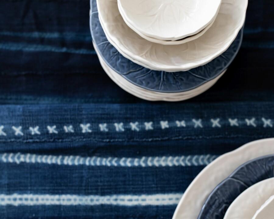 Van Verre Indigo 150/180x120 Cm Panje Traditioneel