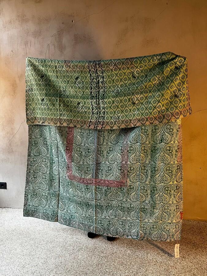 van verre kantha sari deken artist