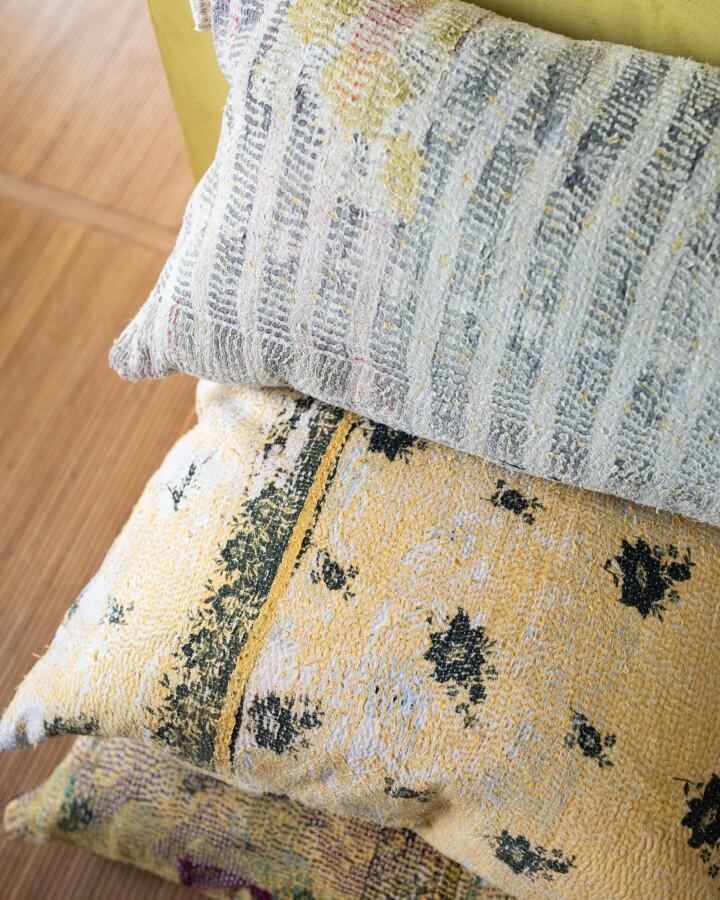 Van Verre Kantha Sari Kussen 60x60cm