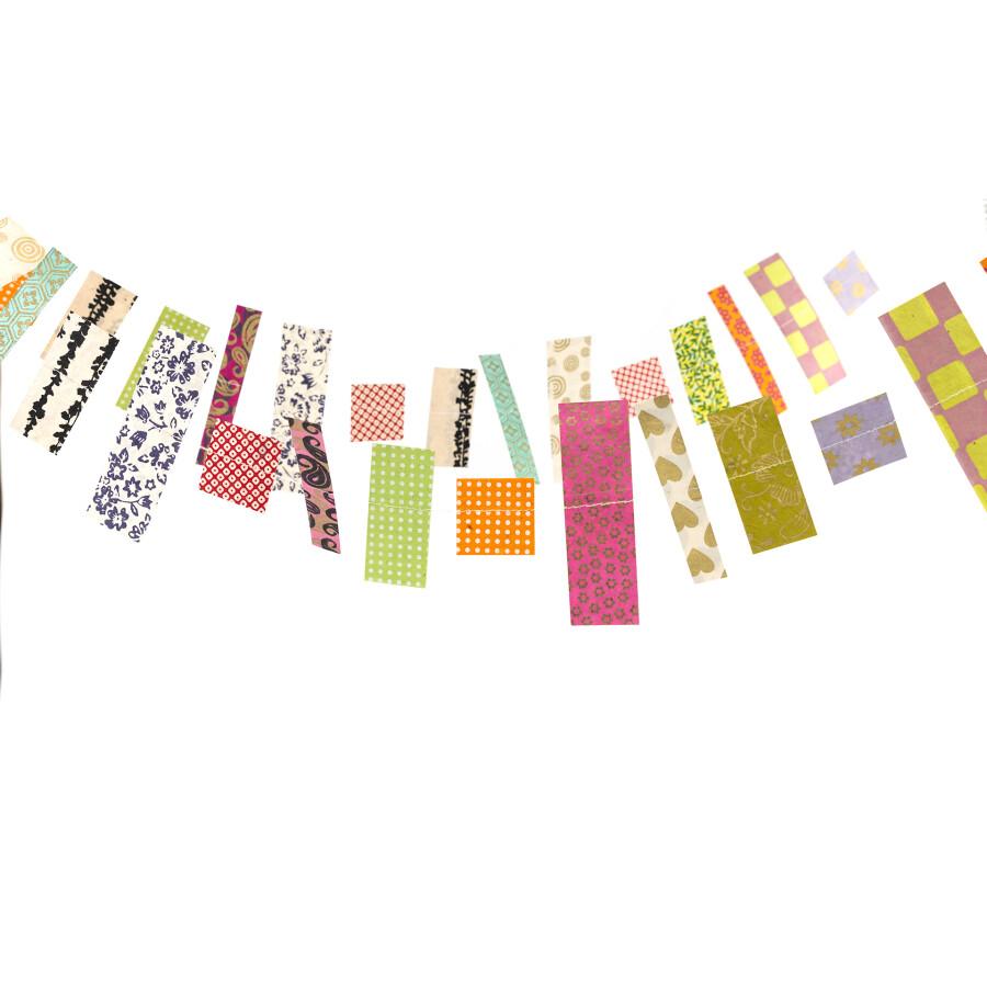 van verre Lokta papier slinger holy