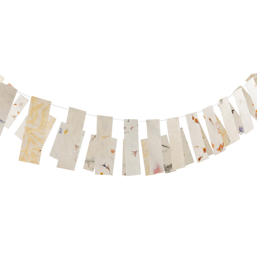 van verre Loktapapier slinger nature leaves