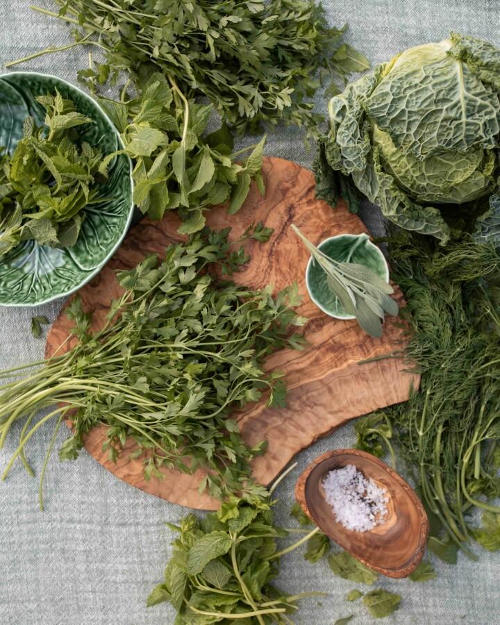 Van Verre Olijfhout Kommetje 12/14cm