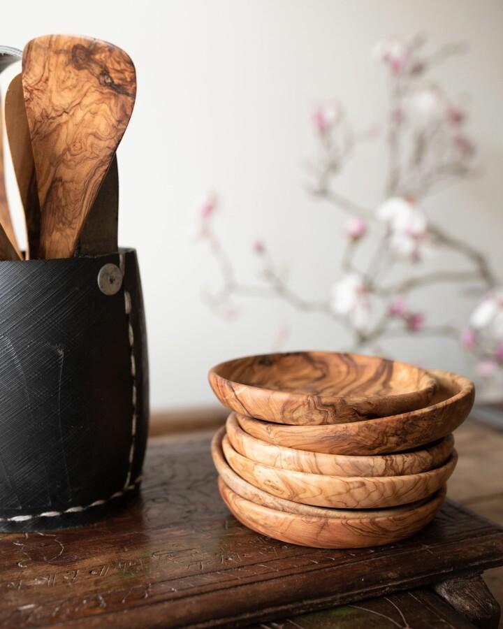 Van Verre Olijfhout Spatel 31 Cm