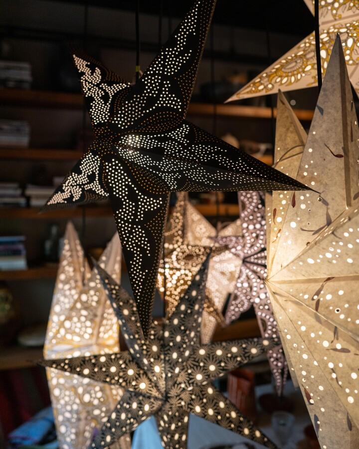 van verre Ster damascus zwart