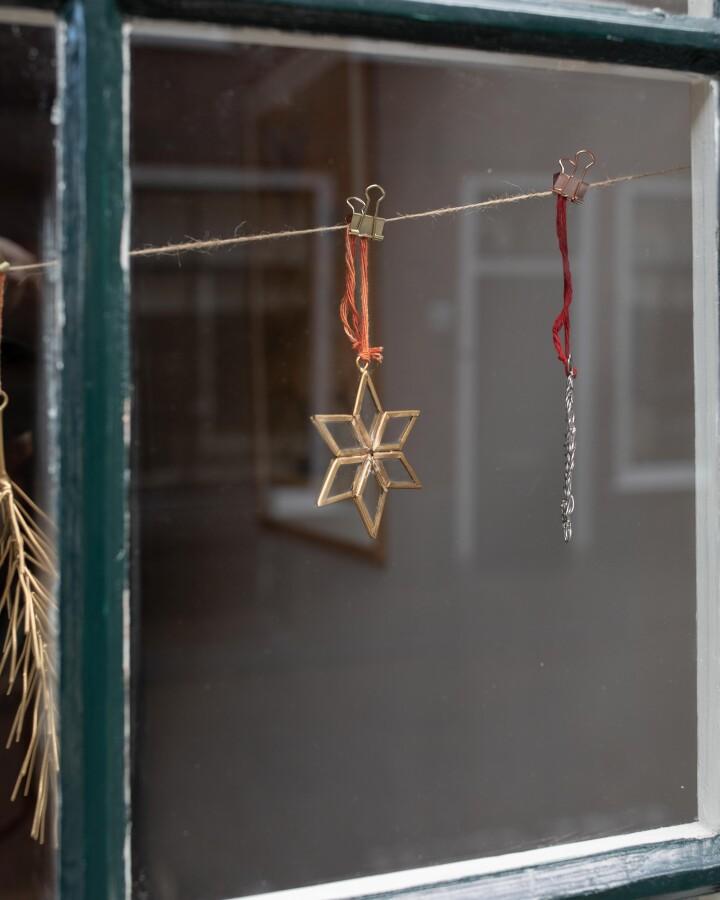 van verre Ster hanger glas