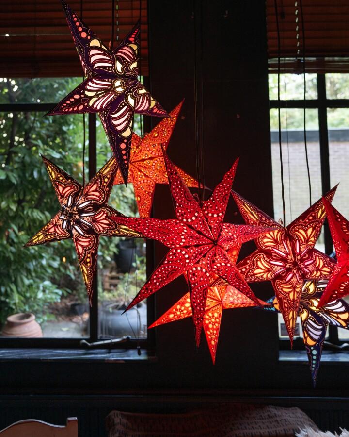 Van Verre Ster Jaipur Blauw/rood