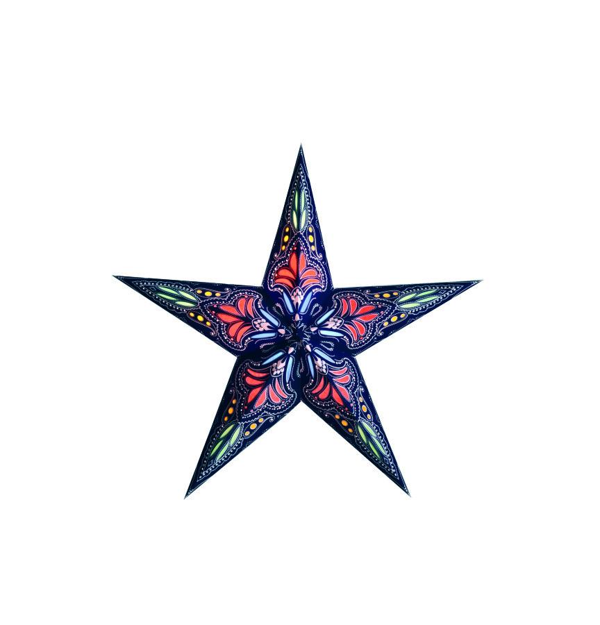 Van Verre Ster Jaipur Blauw/rood