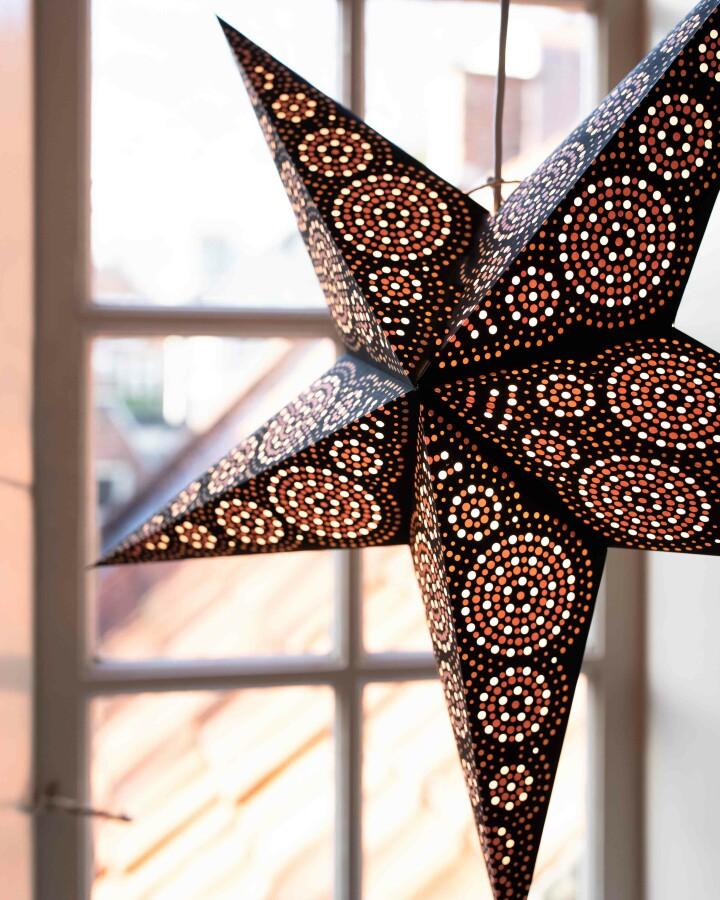 van verre Ster marrakesh zwart/wit