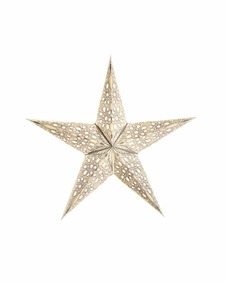 van verre Ster mono klein wit