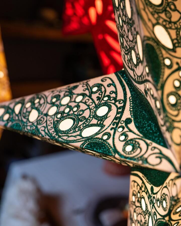 Van Verre Ster Raja Klein Groen