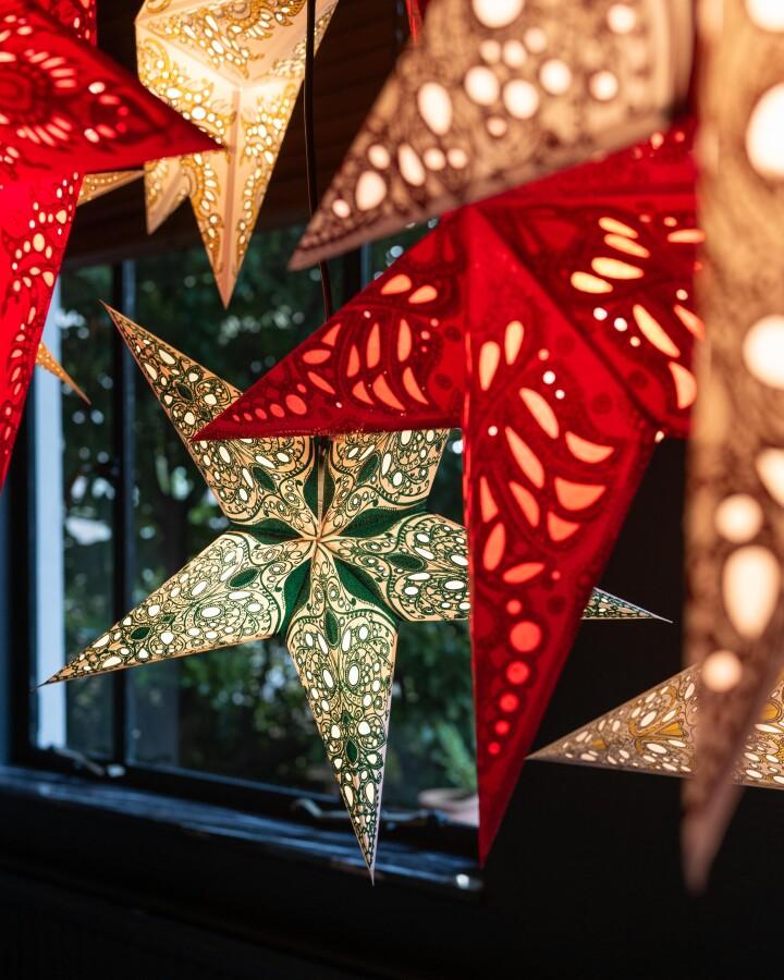 van verre Ster raja klein groen