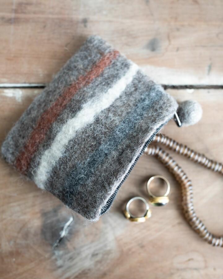 van verre Vilten portemonnee