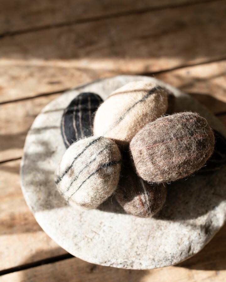 van verre Vilten zeep steen