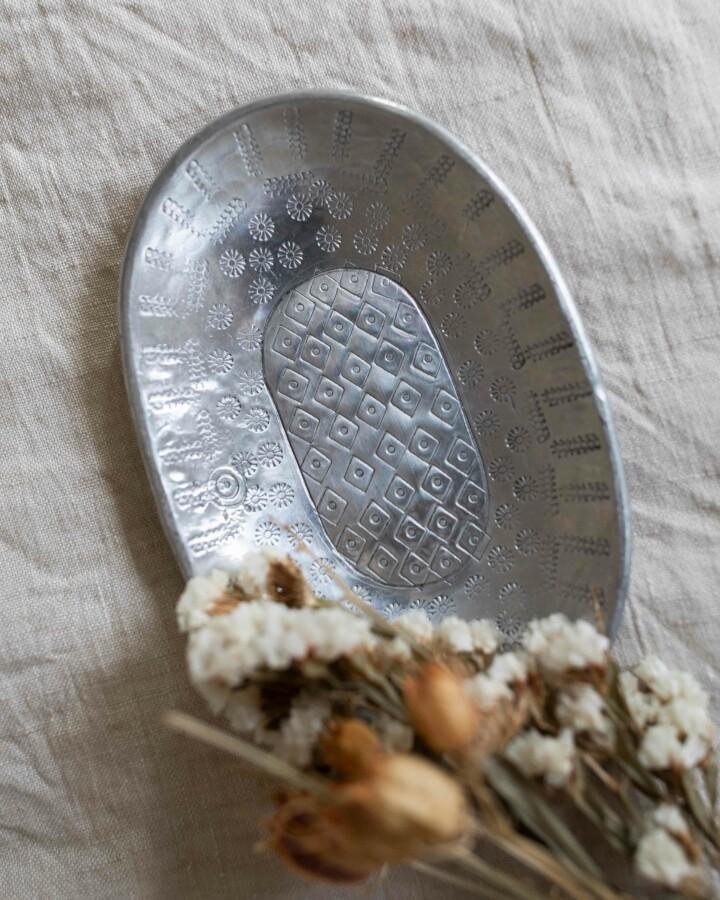 van verre Zeepbakje floral