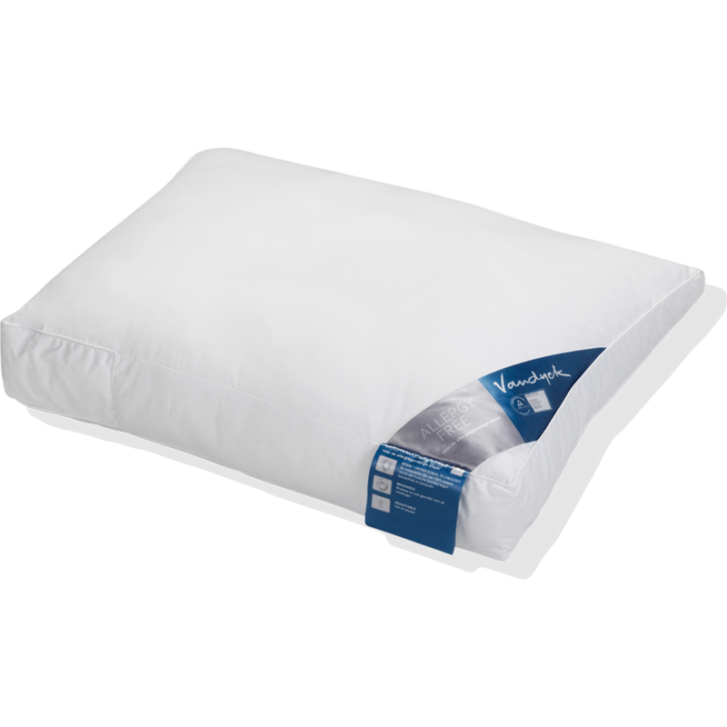 vandyck ALLERGY FREE STEVIG kussen | short fibre zacht