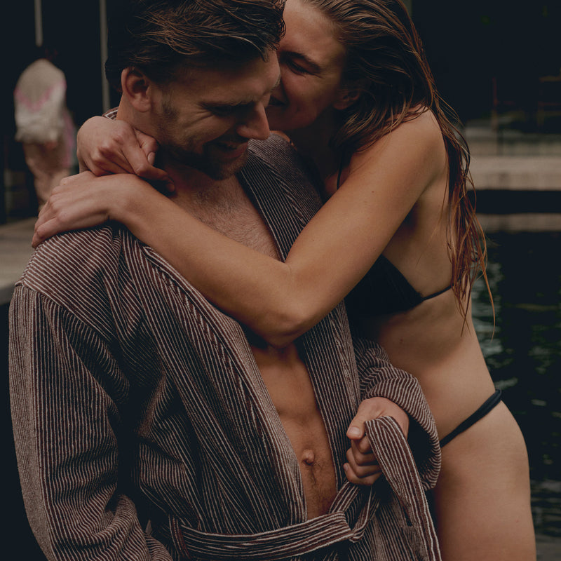 Vandyck ANTONIO Badjas | Dark Chocolate Dark Chocolate