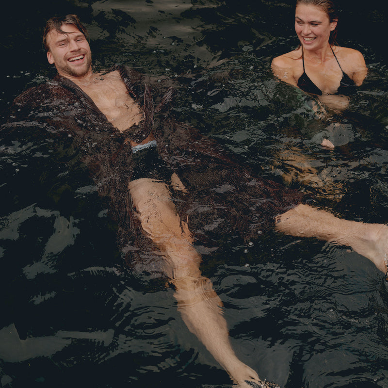 Vandyck ANTONIO Badjas | Dark Chocolate Dark Chocolate