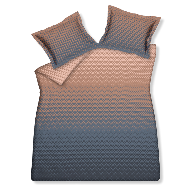 vandyck DIAMONDS dekbedovertrek | oceanview off black