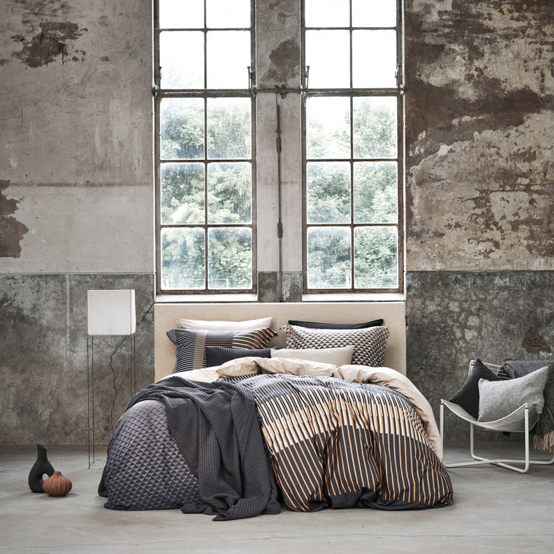 Vandyck DIAMONDS Dekbedovertrek | Off Black Off Black