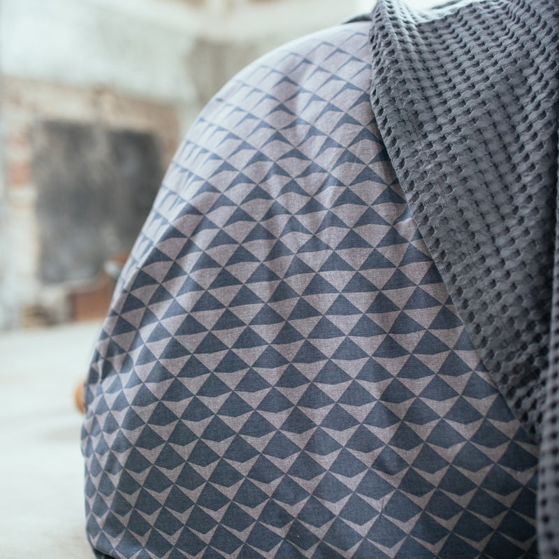 Vandyck DIAMONDS Dekbedovertrek | Off Black Off Black