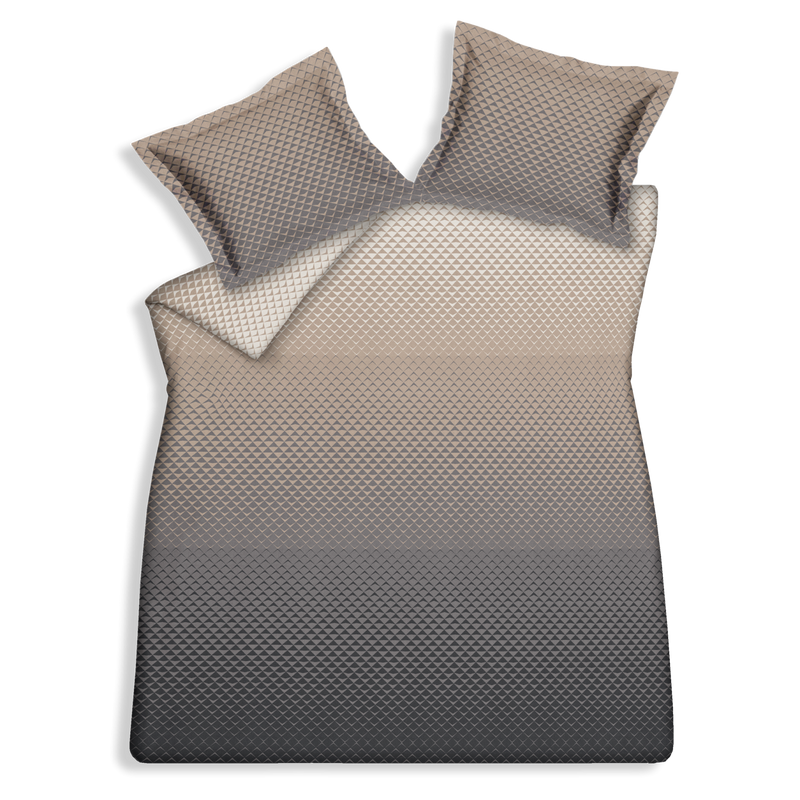 vandyck DIAMONDS dekbedovertrek | off black off black
