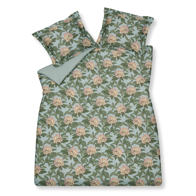 vandyck EVERGREEN dekbedovertrek | pearl blue praline