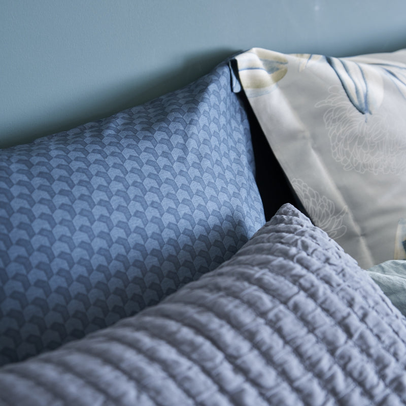 Vandyck FLOWER PARTY Dekbedovertrek | Pearl Blue Pearl Blue