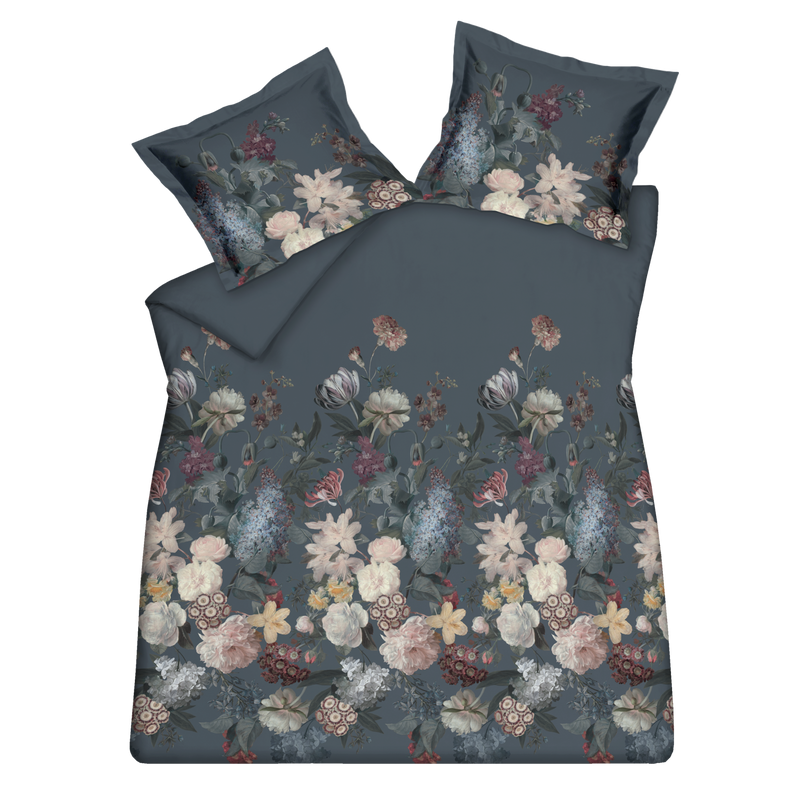 vandyck FLOWERBOMB dekbedovertrek | oceanview cream tan