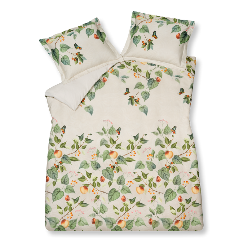 vandyck FRUIT GARDEN dekbedovertrekset | cream tan cream tan
