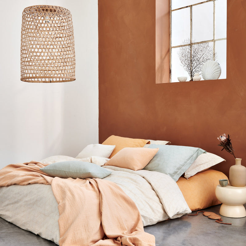 Vandyck GEOMETRICAL Dekbedovertrek | Apricot Blush Apricot Blush