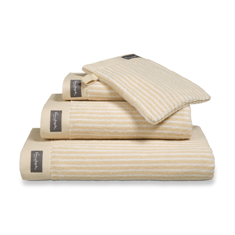 vandyck HOME PETIT LIGNE badgoed | bleached sand honey gold