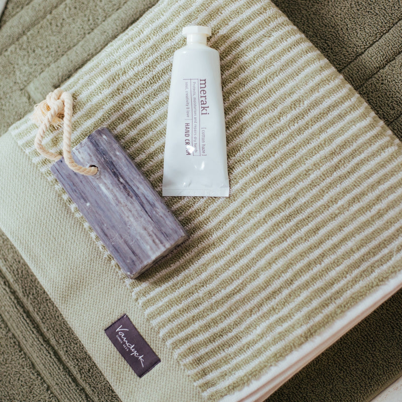 Vandyck HOME PETIT LIGNE Badgoed | Smoke Green Honey Gold