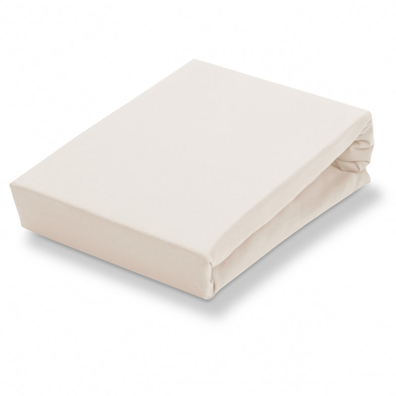 Vandyck JERSEY SOFT 120 Topper Hoeslaken | Natural White