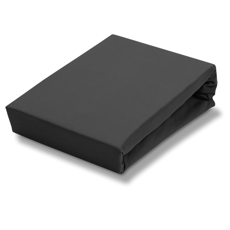 vandyck JERSEY SOFT split-topper hoeslaken | off black white