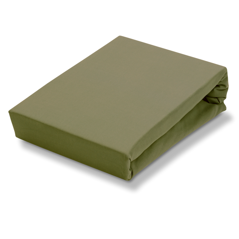 vandyck JERSEY SUPREME hoeslaken | martini olive white