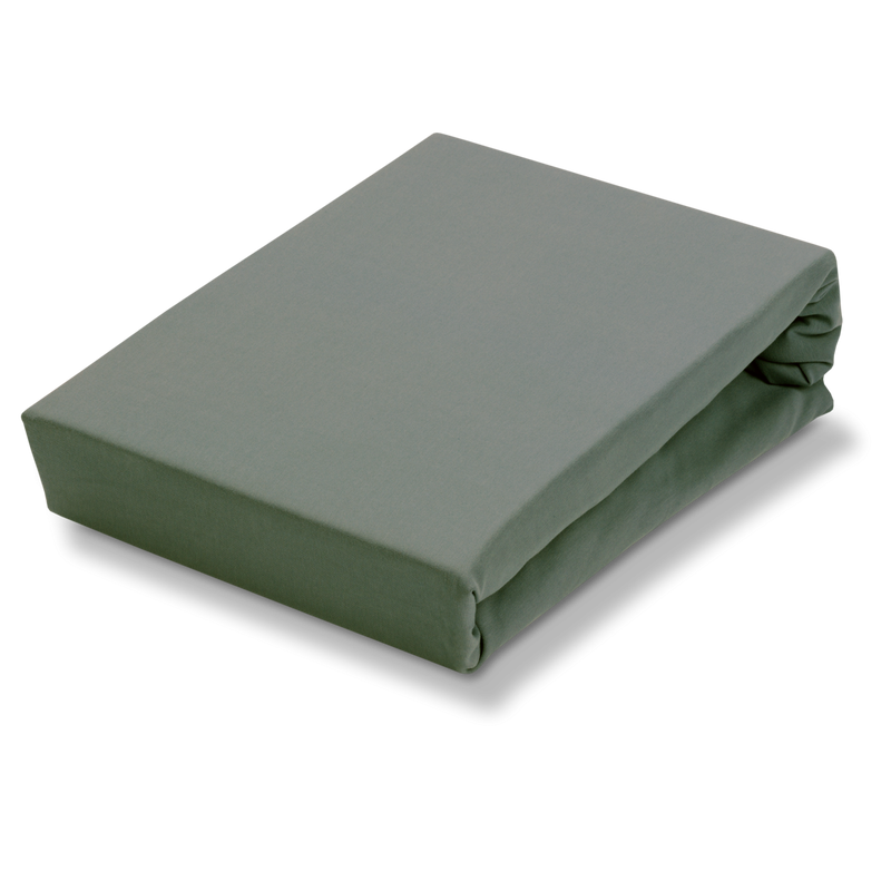 vandyck JERSEY SUPREME topper hoeslaken | sage green white